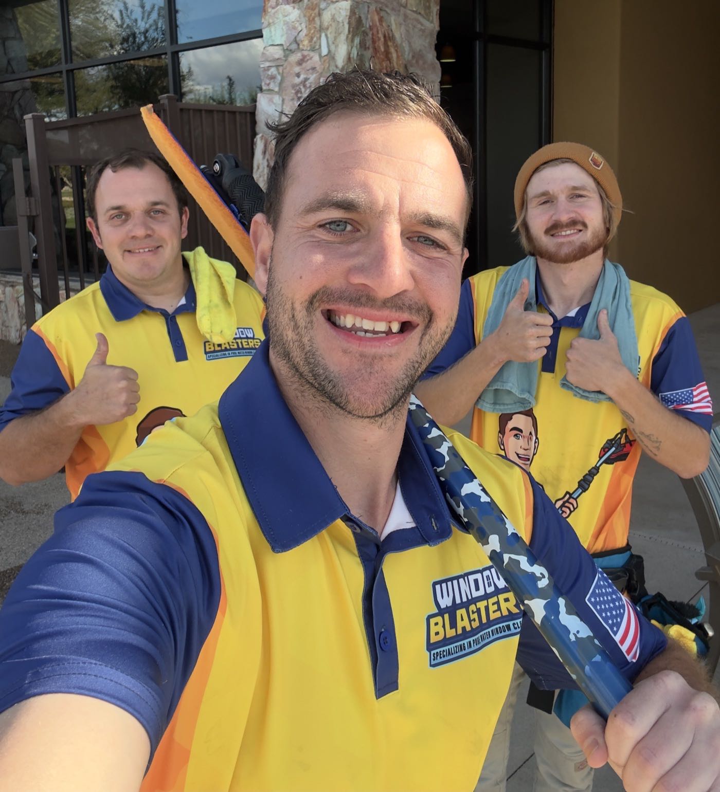 The Window Blasters crew